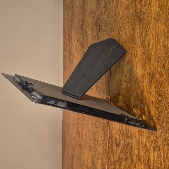 VINTAGE 5X7 Pewter Tabletop Photo Frame - Picture 5 of 13